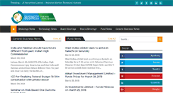 Desktop Screenshot of businessnewspakistan.com